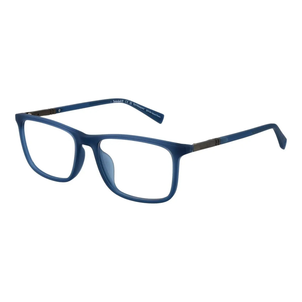Timberland Herren-Brillengestell, blau, eckig, Vollrandrahmen