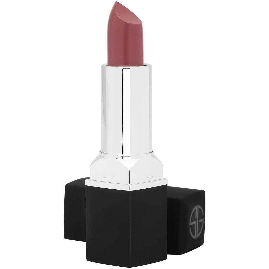 COMPLETE COLOR LIPSTICK: mauve nacktfarbener Lippenstift im weißen Gehäuse