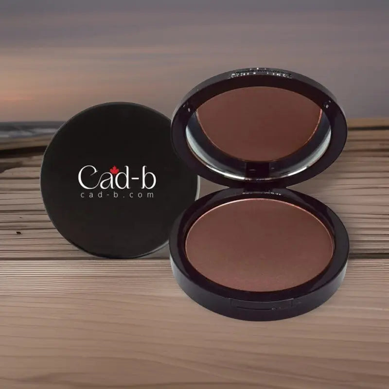 Matte Dual Blend powder foundation compact, Cinnamon shade (CAD B, WD133)