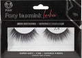Foxy Fauxmink Lashes Z4, schwarze, gestufte Wimpern im Schiebekarton