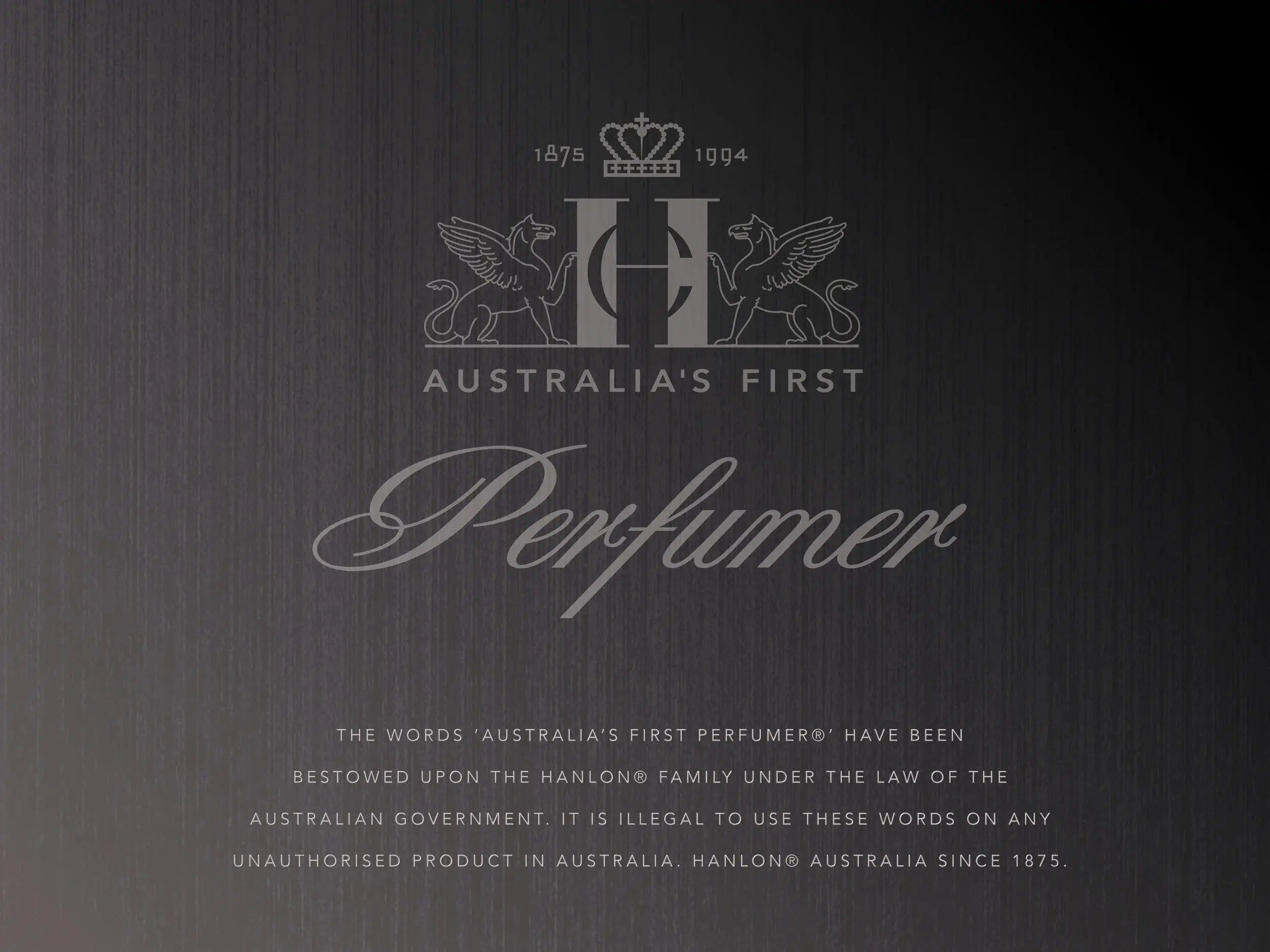 ROYAL SOVEREIGN box front with crown emblem and “Australia’s first Perfumer” text